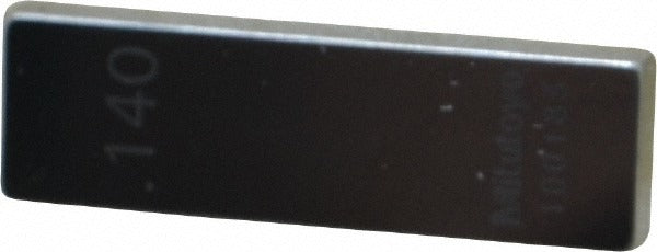 MITUTOYO Mitutoyo 611180-531 Steel Gage Block 0.14 in Grade 0
