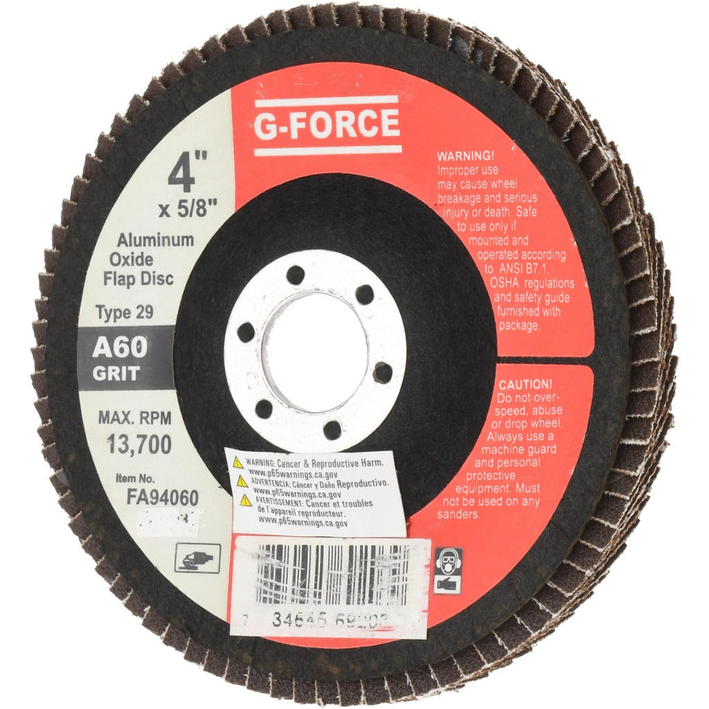 VALUE COLLECTION Value Collection FA94060 Flap Disc 60 Grit Type 29 4 in