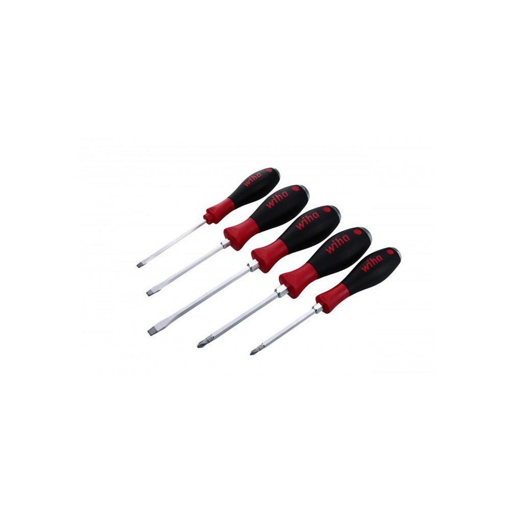 WIHA Wiha 53075 Screwdriver Set 5 Piece Phillips Slotted