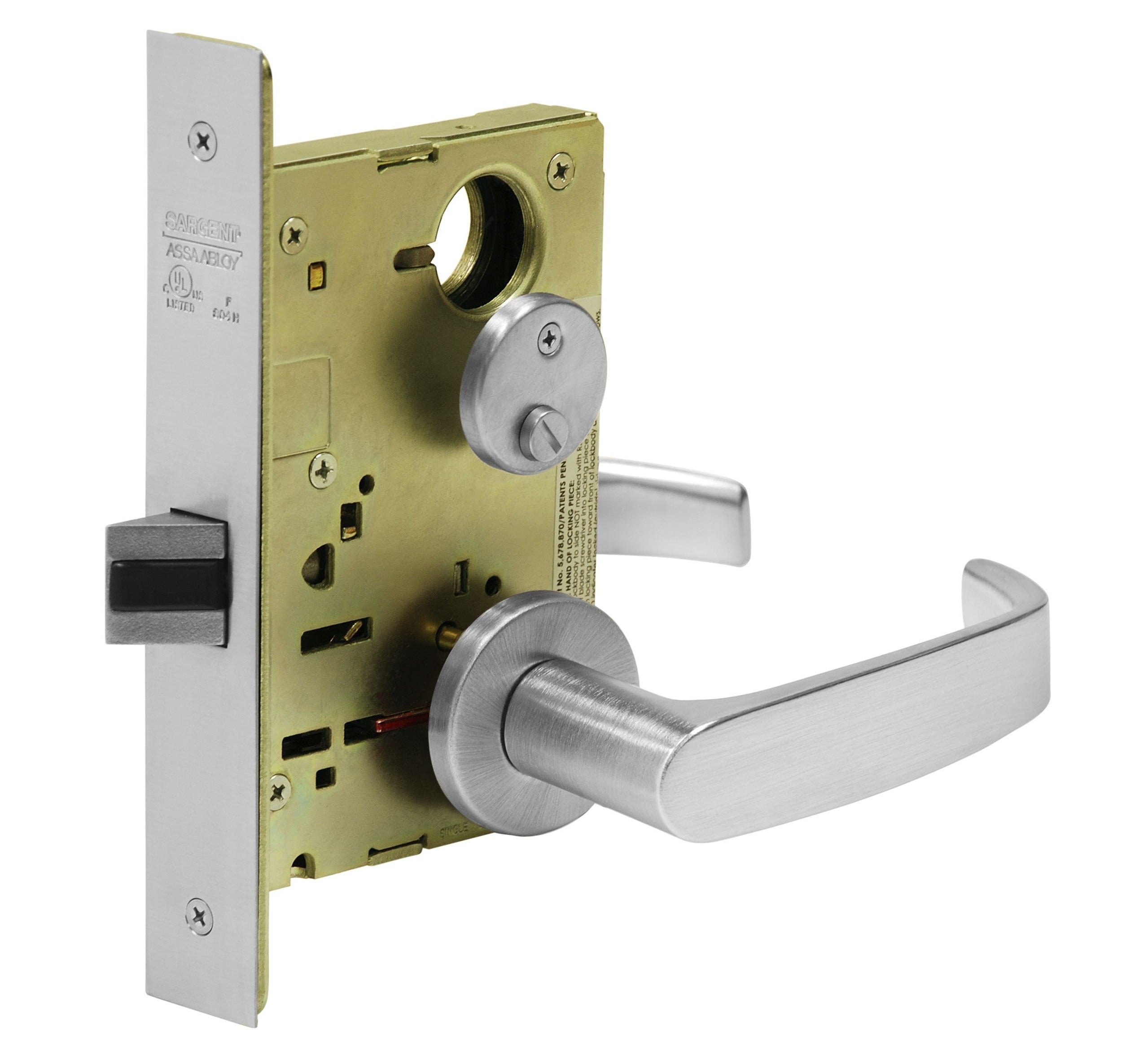 SARGENT Sargent TR8265LNL26D Mortise Privacy Latch Trim