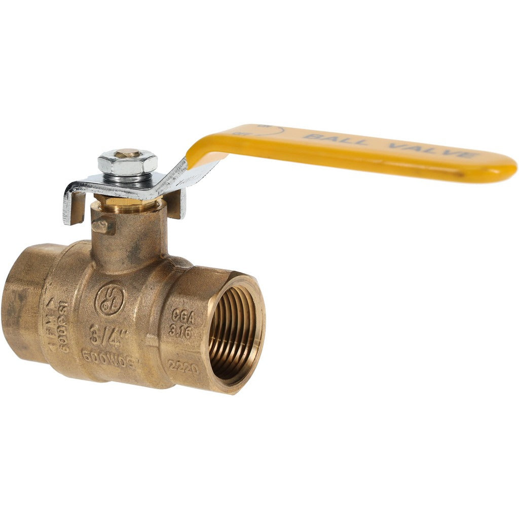 VALUE COLLECTION Value Collection TXSSN075 Ball Valve 3/4 in Full Port