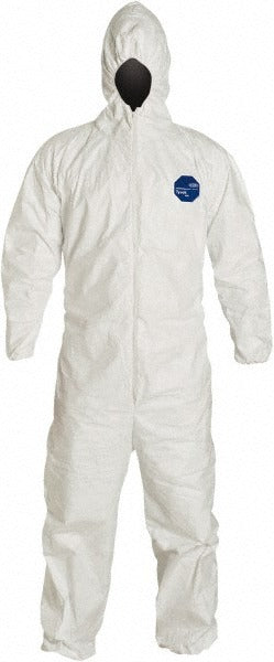 DUPONT Dupont TY127SWH4X0025VP Chemical-resistant Coverall 25-pack