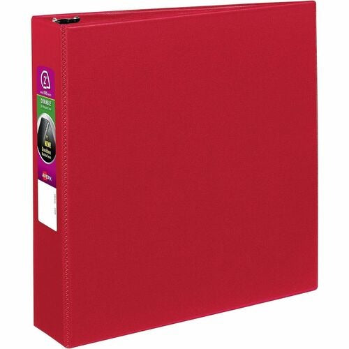 AVERY Avery AVE27203 Slant Ring Binder 2 Inch 8.5x11 Red