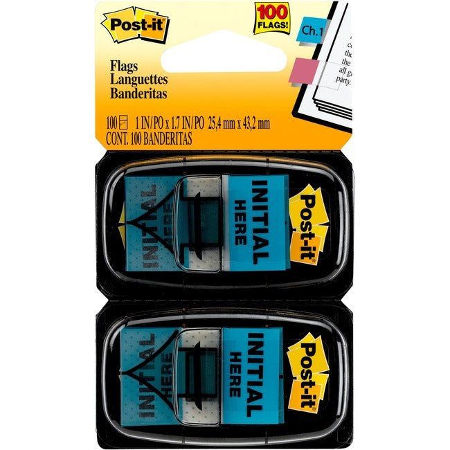 3M 3M MMM680IH2 Message Flags 1 inches x 1.75 inches 100 Pack