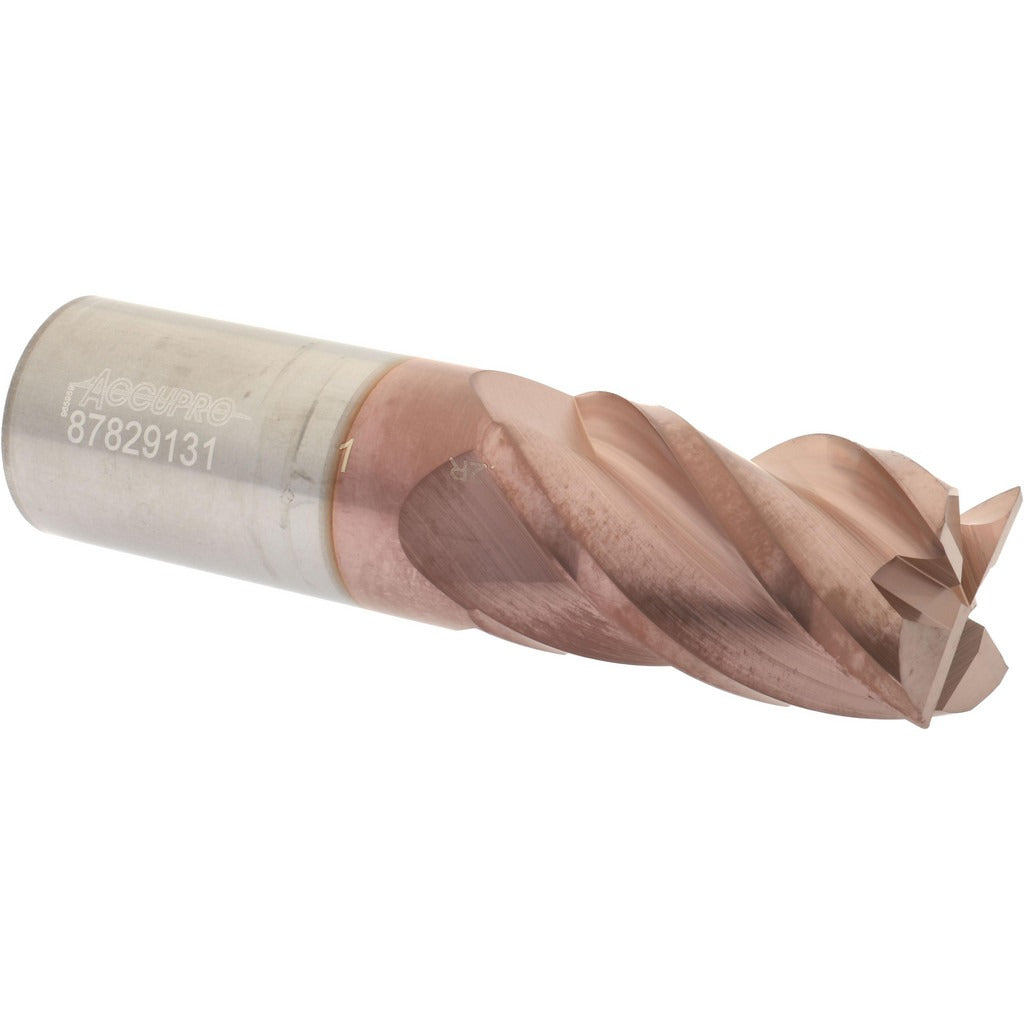 ACCUPRO Accupro 12182359 Corner Radius End Mill 1 in 4 Flute