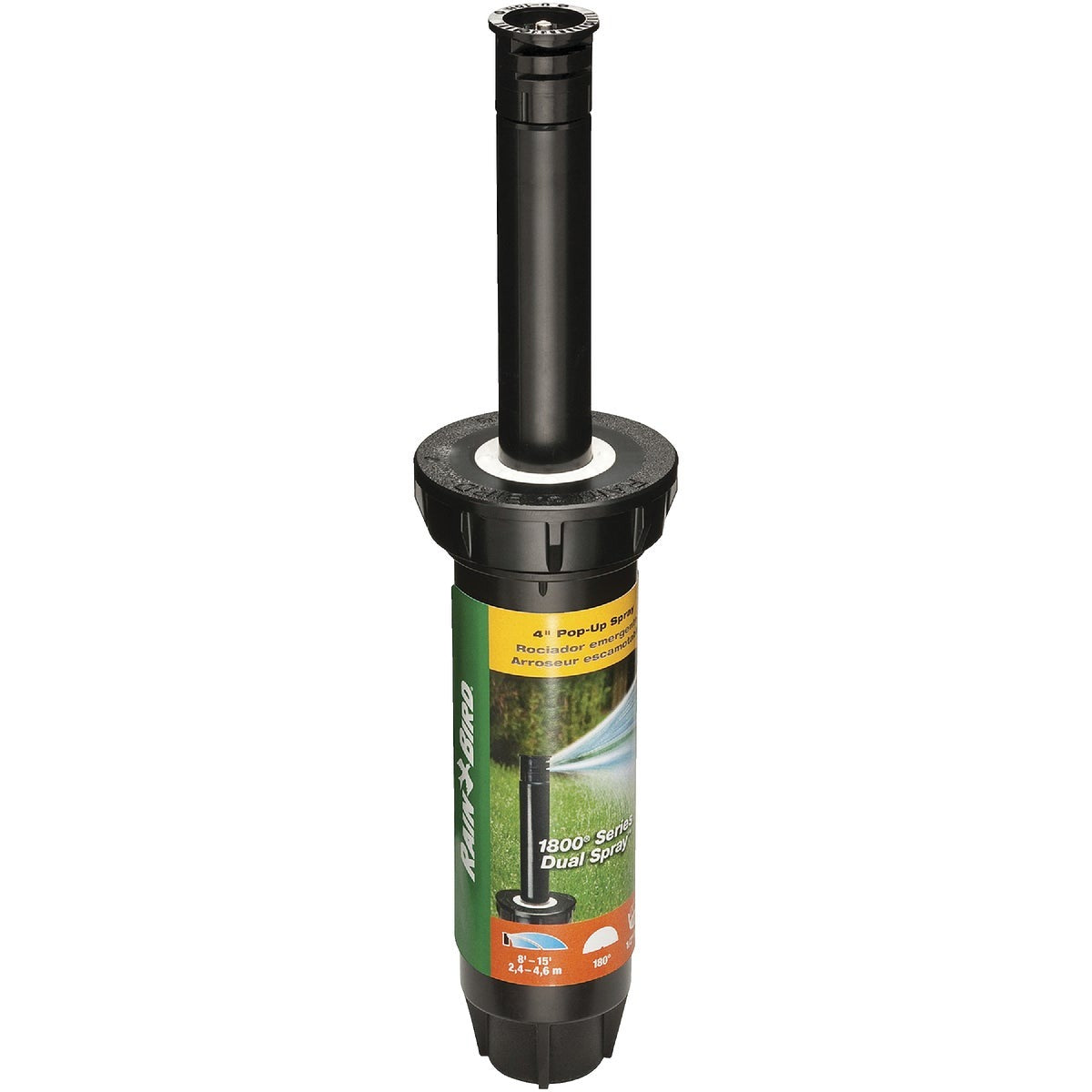 RAIN BIRD Rain Bird 1804HDS-25 Pop-up Sprinkler Head Half Circle