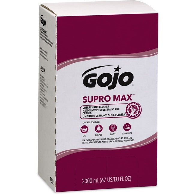 GOJO Gojo GOJ728204 Supro Max Cherry Lotion Hand Cleaner 2.11 quart (2000 ml)