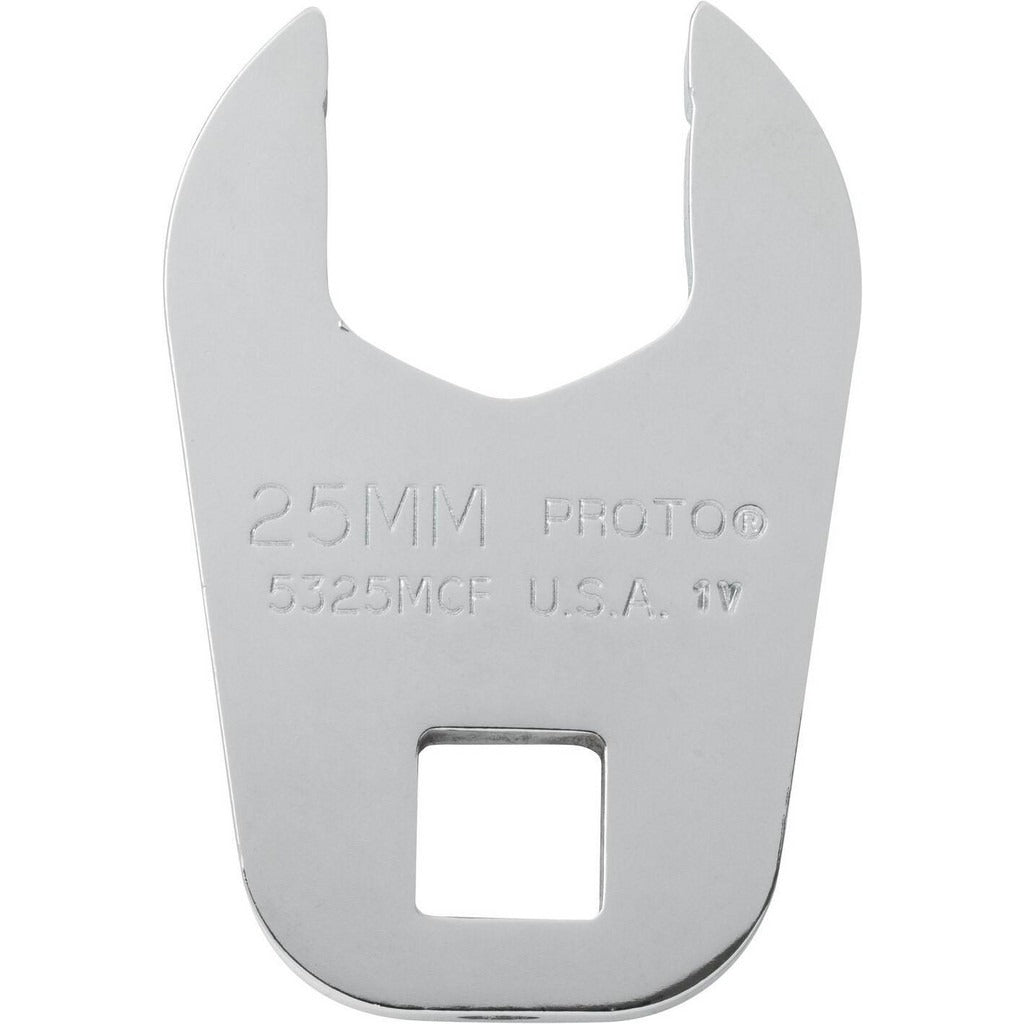 PROTO Proto J5325MCF Open End Crowfoot Wrench Chrome Metric