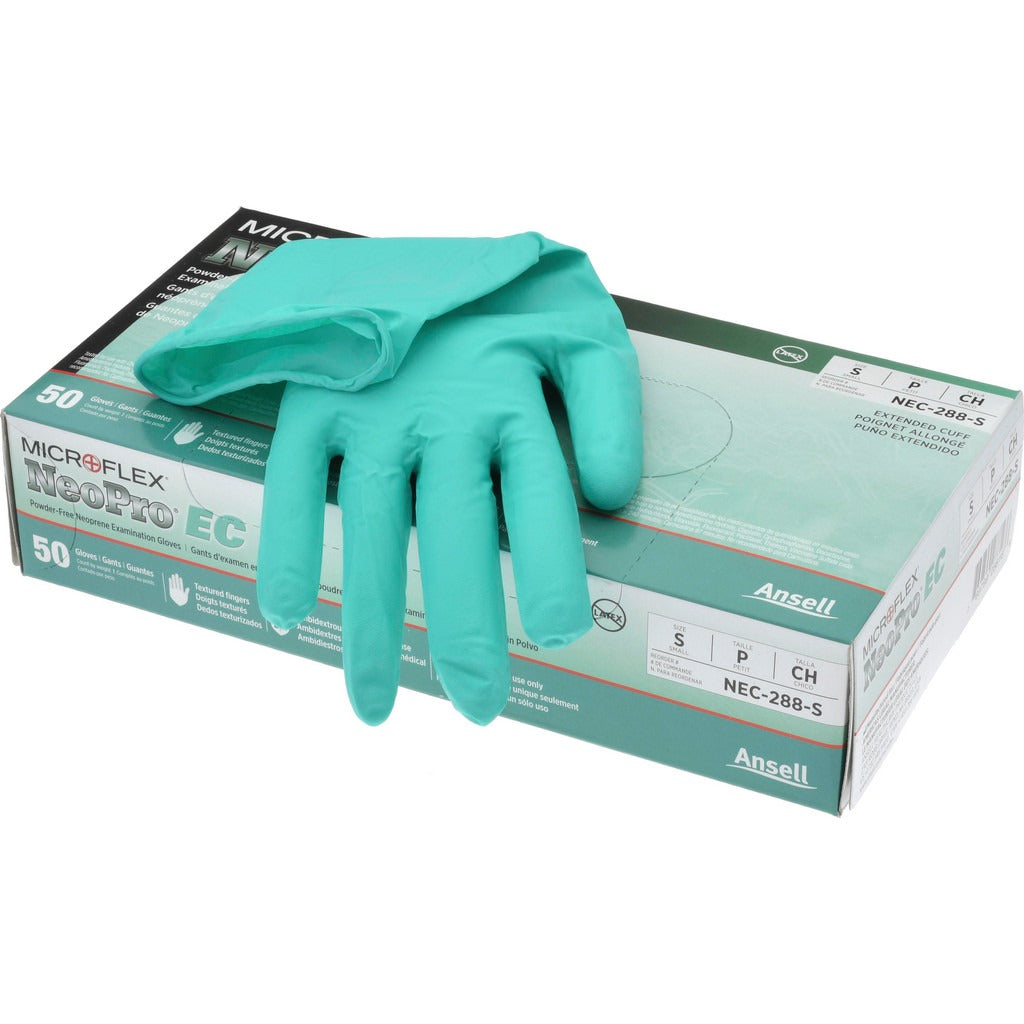 ANSELL Ansell NEC-288-S Neopro Neoprene Gloves Small 6.3 Mil 50pk