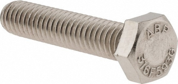 VALUE COLLECTION Value Collection R80324844 Hex Cap Screw 5/16-18 316 Ss