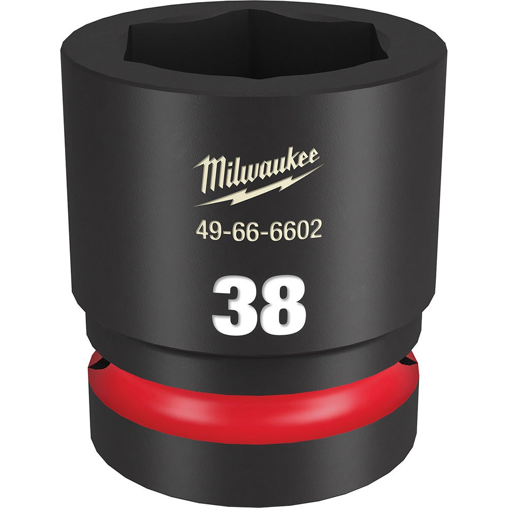 MILWAUKEE Milwaukee Tool 49-66-6602 Impact Socket 1 in 38mm 6-pt