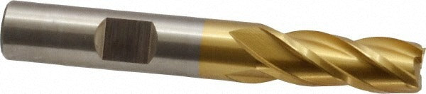 CLEVELAND CONTROLS Cleveland C33198 Square End Mill 11/32 in 4 Flute Hss Tin