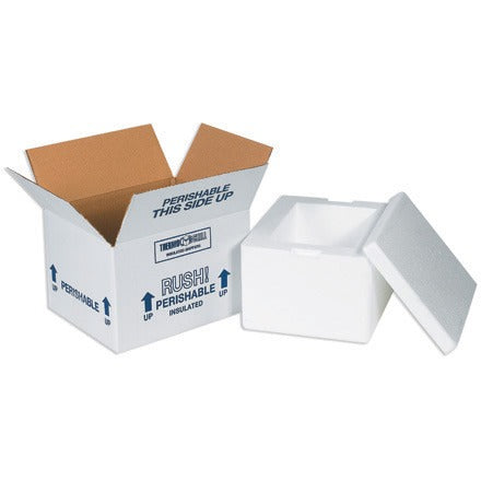BSC PREFERRED Bsc Preferred 204C Insulated Shipping Box Kit 12-pack