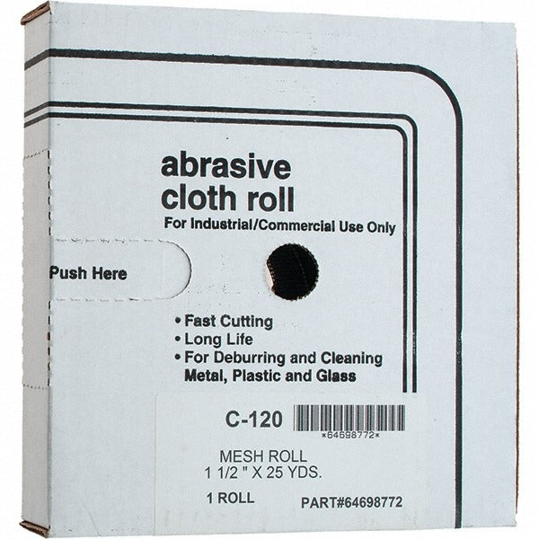 VALUE COLLECTION Value Collection 30713-MSC 120 Grit Silicon Carbide Shop Roll