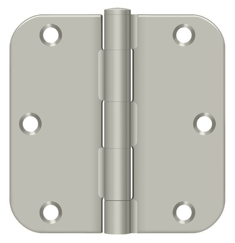 DELTANA Deltana S35R515 Radius Door Hinge 3.5in Residential Satin Nickel