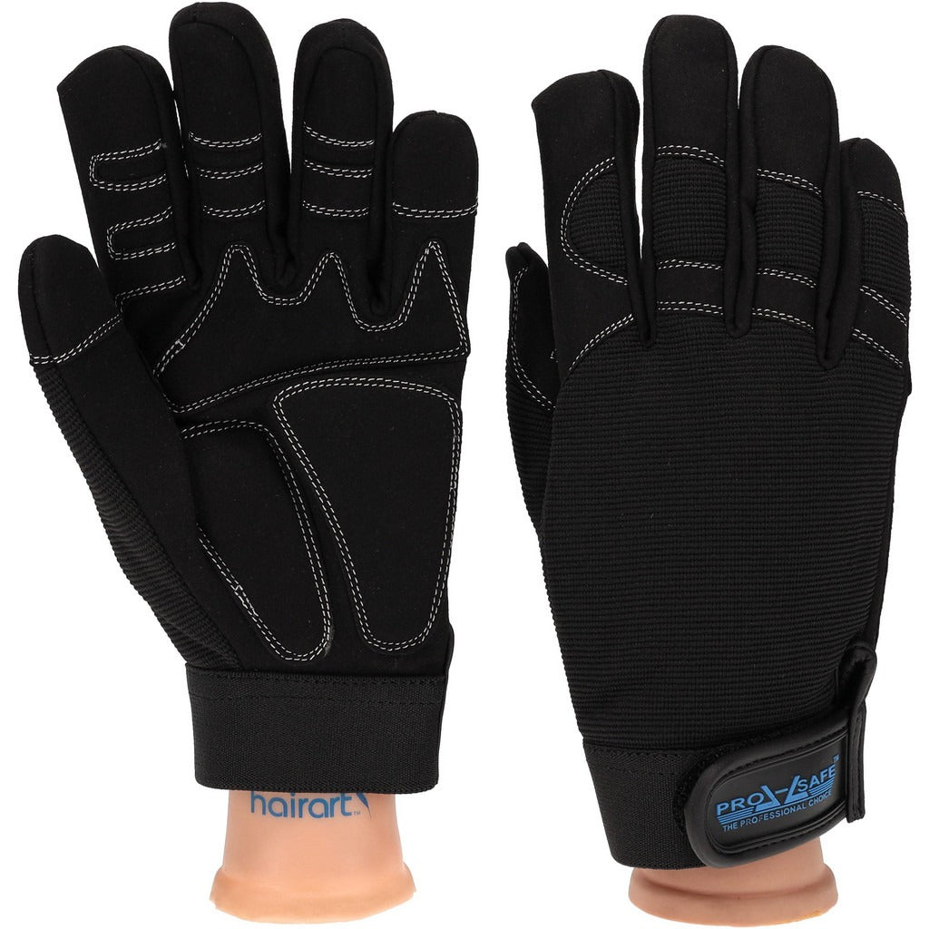 PRO-SAFE Pro-safe GLA-M1-L Mechanics Glove Large Synthetic Leather