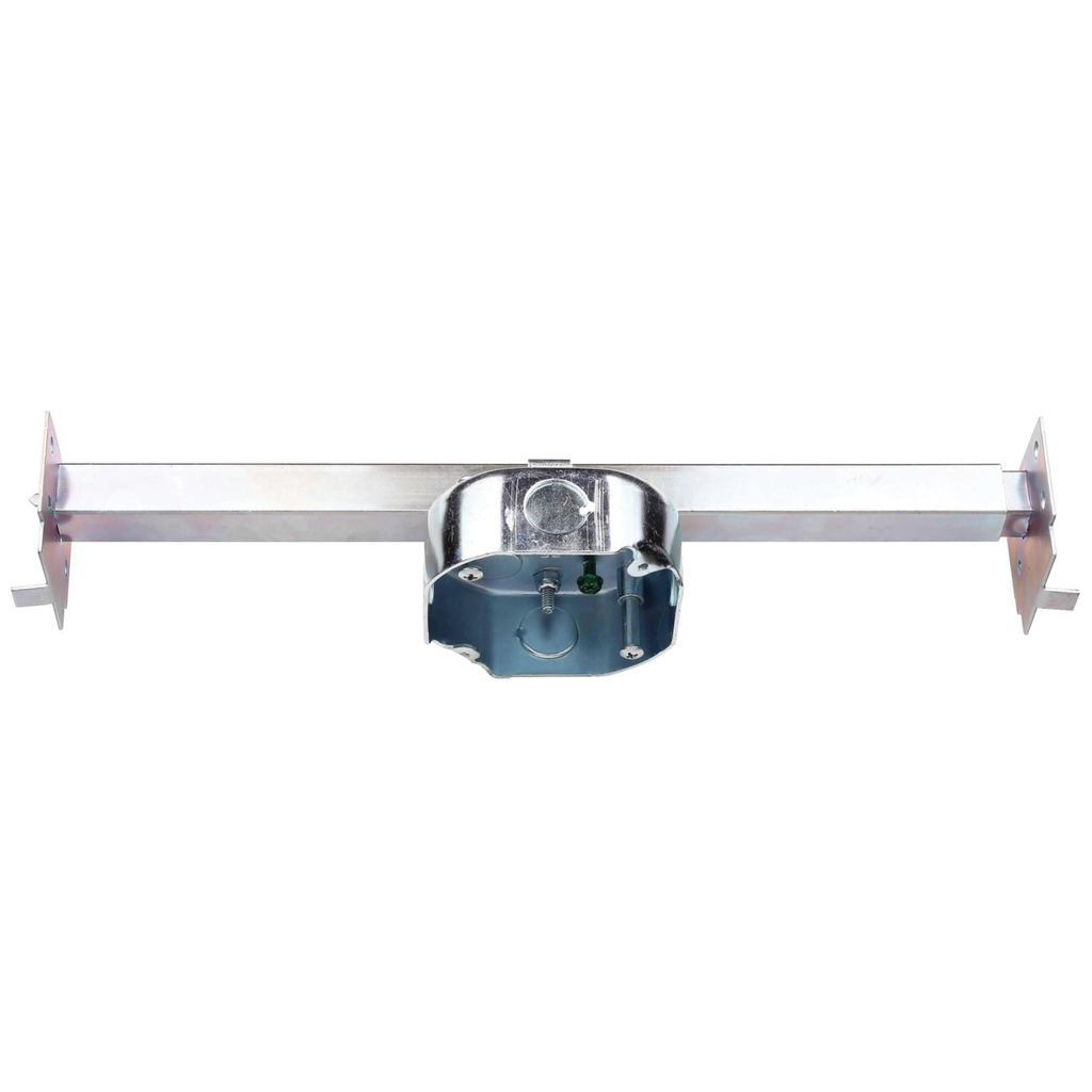 Westinghouse 0152500 Saf-T-Bar Dual Mount Light Fixture / Ceiling Fan Box w/ 16-24 Support Bar, 15.5in³