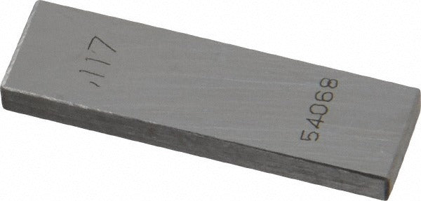 VALUE COLLECTION Value Collection 630-21176 Steel Gage Block 0.117 in Grade 0