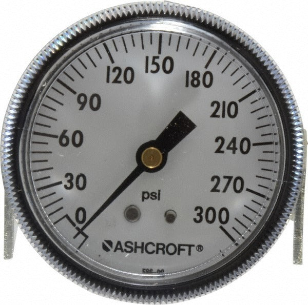 ASHCROFT Ashcroft 662876100217 Pressure Gauge 0-300 Psi 2.5in Npt