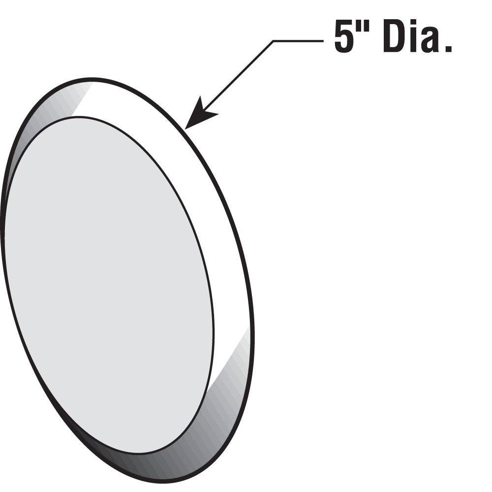 PRIME-LINE Prime-Line MP9186 Wall Protector 5 in (Pack of 5)