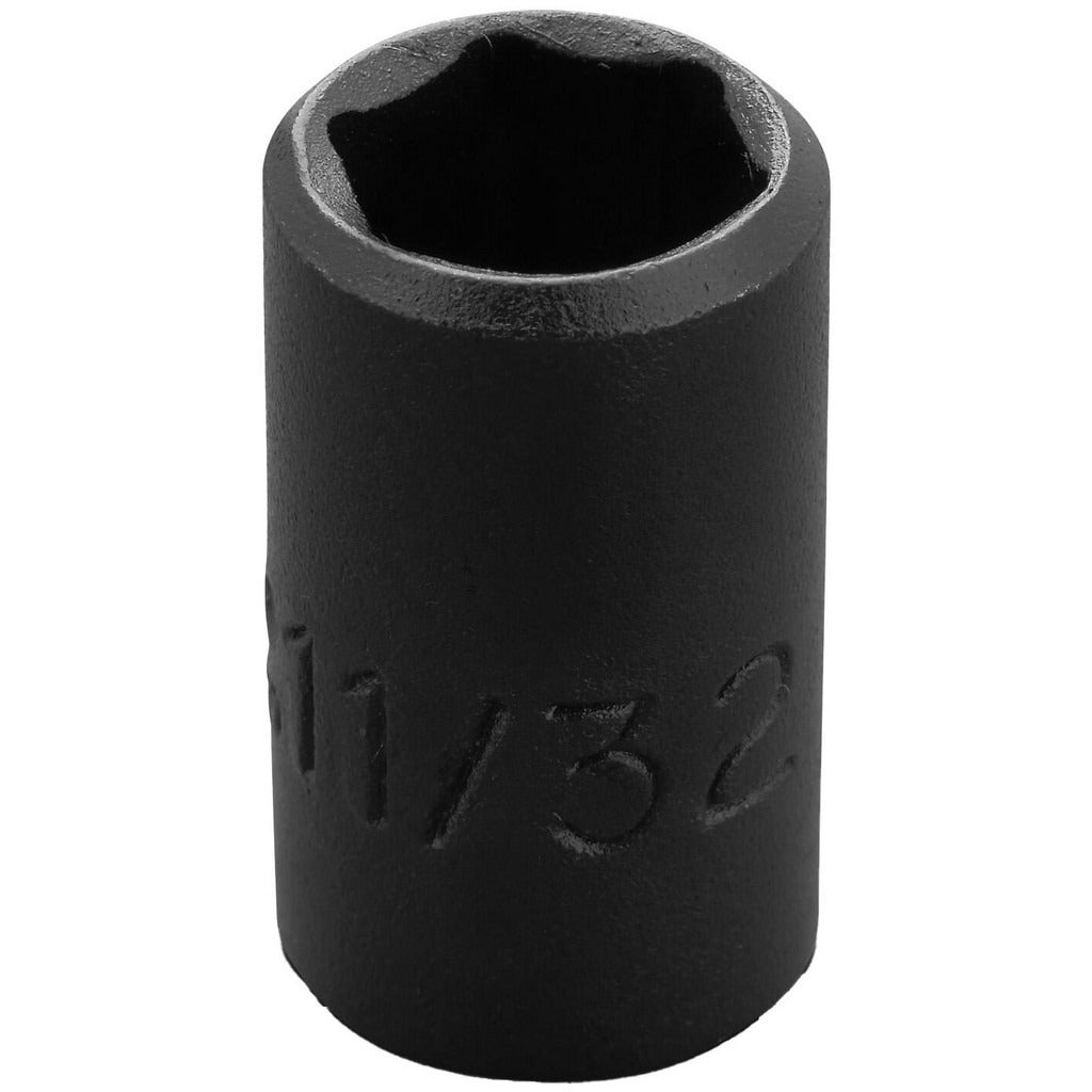 PROTO Proto J6911H Impact Socket 1/4 in Drive 11/32 in 6-point