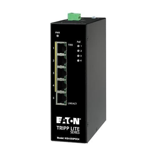 TRIPP LITE Tripp Lite NGI-U05POE4 5-port Industrial Gigabit Poe Switch