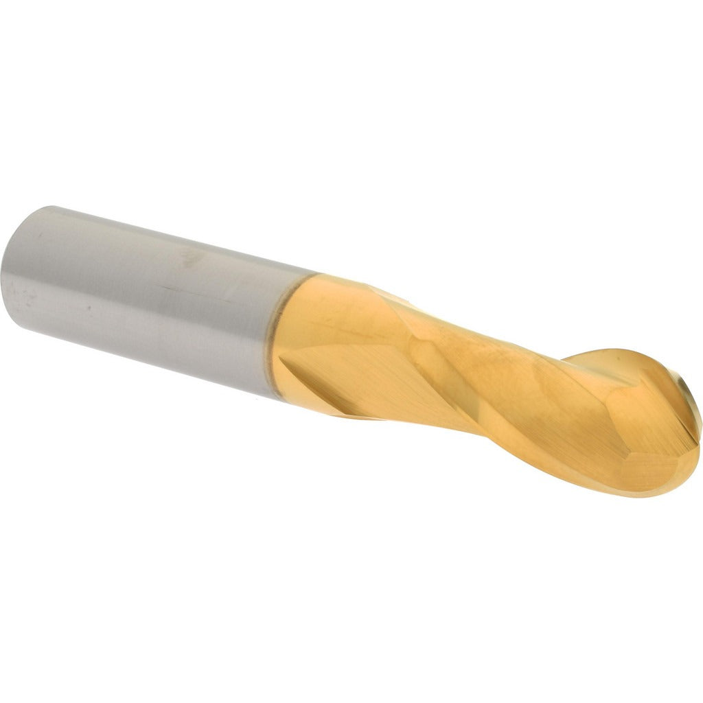 HERTEL Hertel E6249032 Ball End Mill 0.5 in 2 Flute Solid Carbide