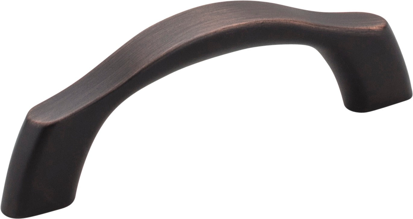 ELEMENTS Elements 993-3DBAC Cabinet Pull Brushed Oil Rubbed Bronze