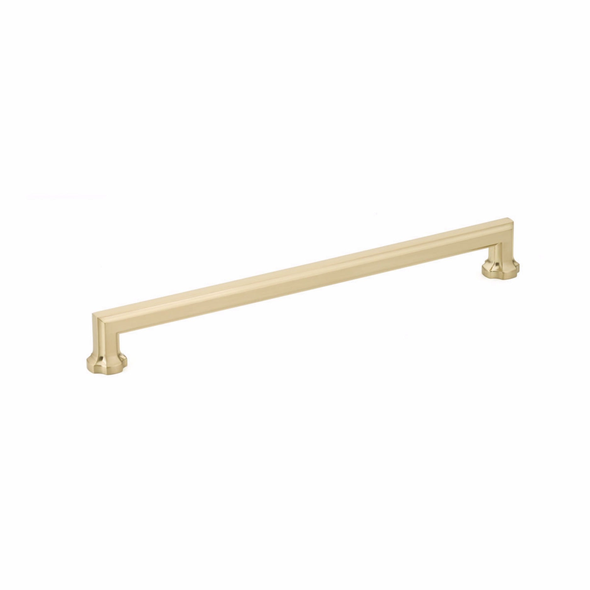 SCHAUB Schaub 886-SSB Cabinet Pull 10 in Center to Center Satin Brass
