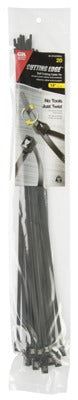 GARDNER BENDER Ecm Industries Llc 45-314UVBSC Cable Ties 14in Black 20-pack