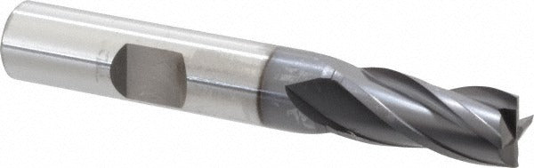 OSG Osg 5740808 Square End Mill 11/32 in 4 Flute Vanadium Hss