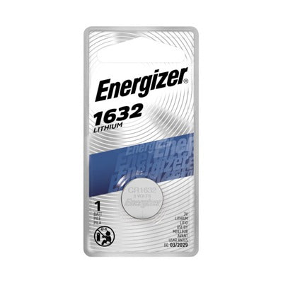 ENERGIZER Eveready Battery Co ECR1632BP 3V Lithium Coin Cell Battery