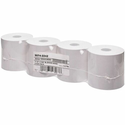 ICONEX Iconex Llc ICX90742242 Receipt Roll 82mm 240ft 4-pack
