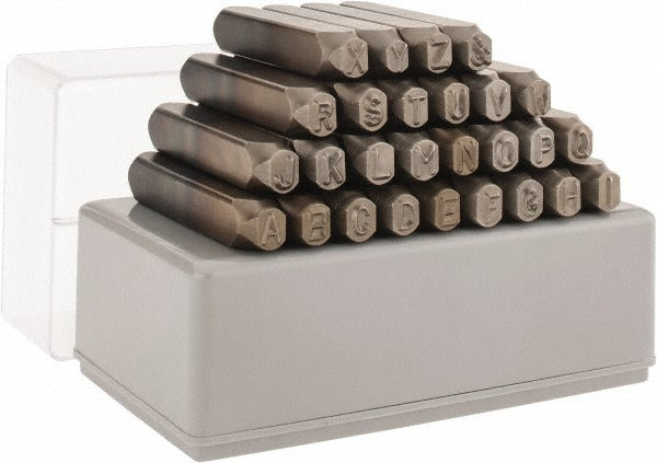 C H HANSON C.h. Hanson 25300 Reverse Stamp Set 27 Piece
