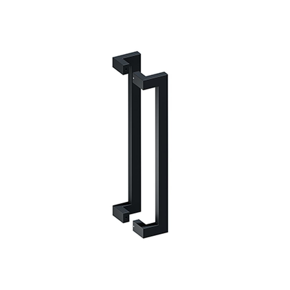 DELTANA Deltana SSPOBB24U19 24 in Back to Back Door Pull Black