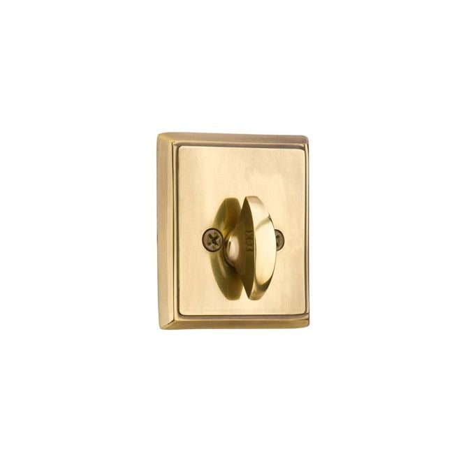 EMTEK Emtek 8468US7 Rectangular Single Cylinder Deadbolt French Antique