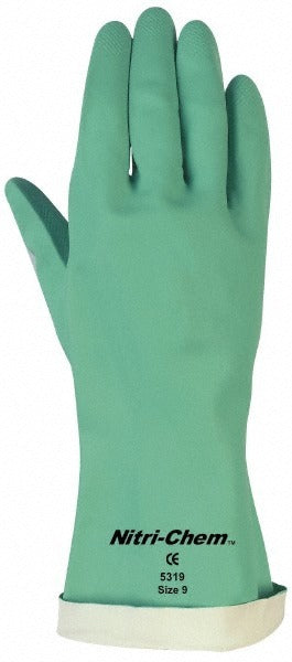 MCR SAFETY Mcr Safety 5318E Nitrile Chemical Resistant Gloves Medium
