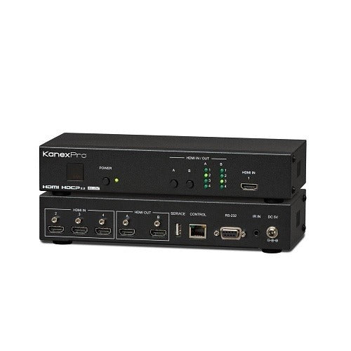 KANEXPRO Kanex Pro Inc HDMX42-18G 4K Hdmi 2.0 Matrix Switch Hdr