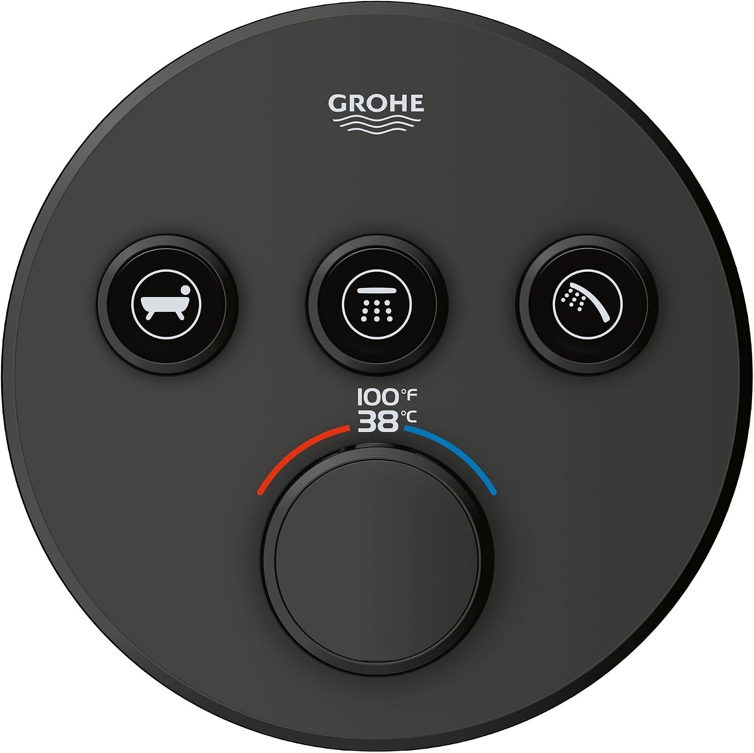 GROHE Grohe 291382430 Thermostatic Valve Trim (Triple Function)