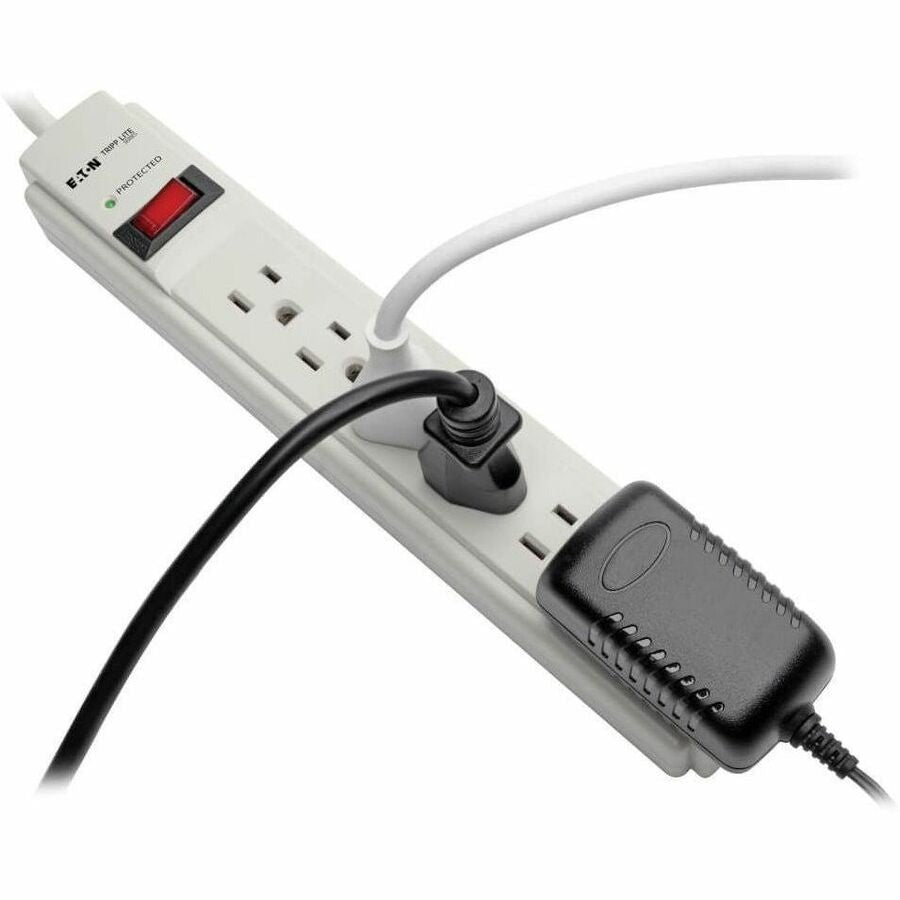 EATON Eaton TRPTLP608 Protect It! Surge Suppressor 990 Joule (6 Outlets, 8 ft Cord, Flat Plug) TLP608