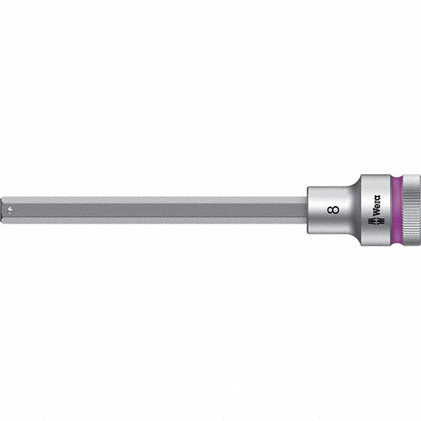 WERA Wera 05003844001 Hex Bit Socket 1/2 in Drive 8 Mm