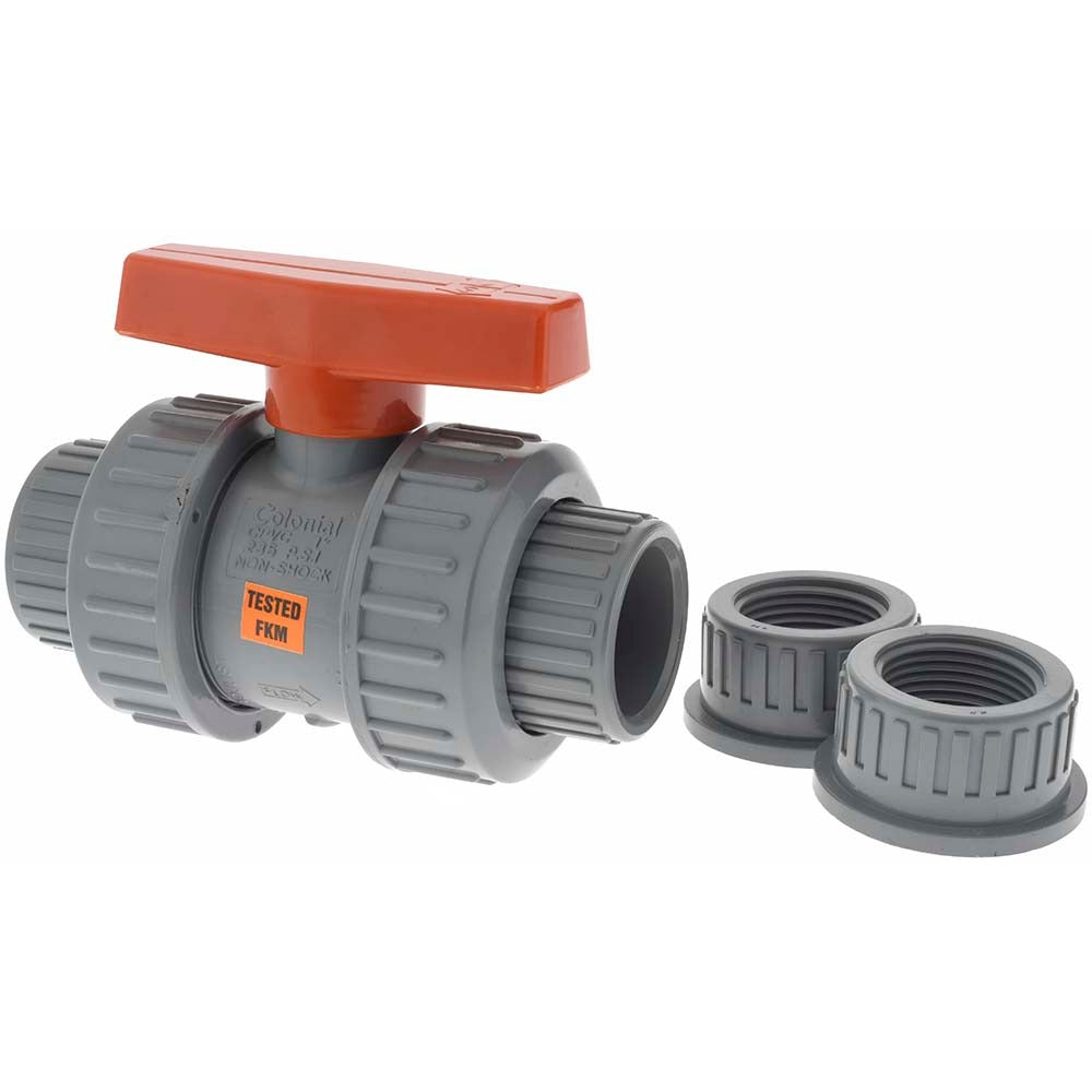 VALUE COLLECTION Value Collection 16897 Cpvc Union Ball Valve 1 in Schedule 80