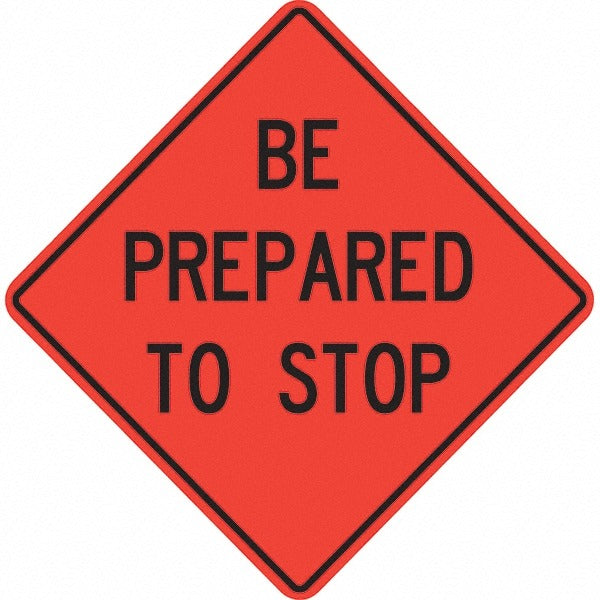 PRO-SAFE Pro-safe 07-800-3700-L Traffic Control Sign Triangle 36 in