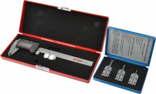 SPIROTHERM Spi 30-459-2 Caliper O-ring Groove Gage 3 Pc Set