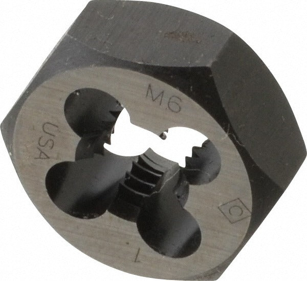 CLE-LINE Cle-line C65581 Hex Rethreading Die M6x1 Metric Coarse