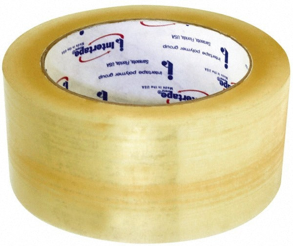 INTERTAPE POLYMER GROUP Intertape F4093 Packing Tape 2 in Clear Rubber 1640 Yd
