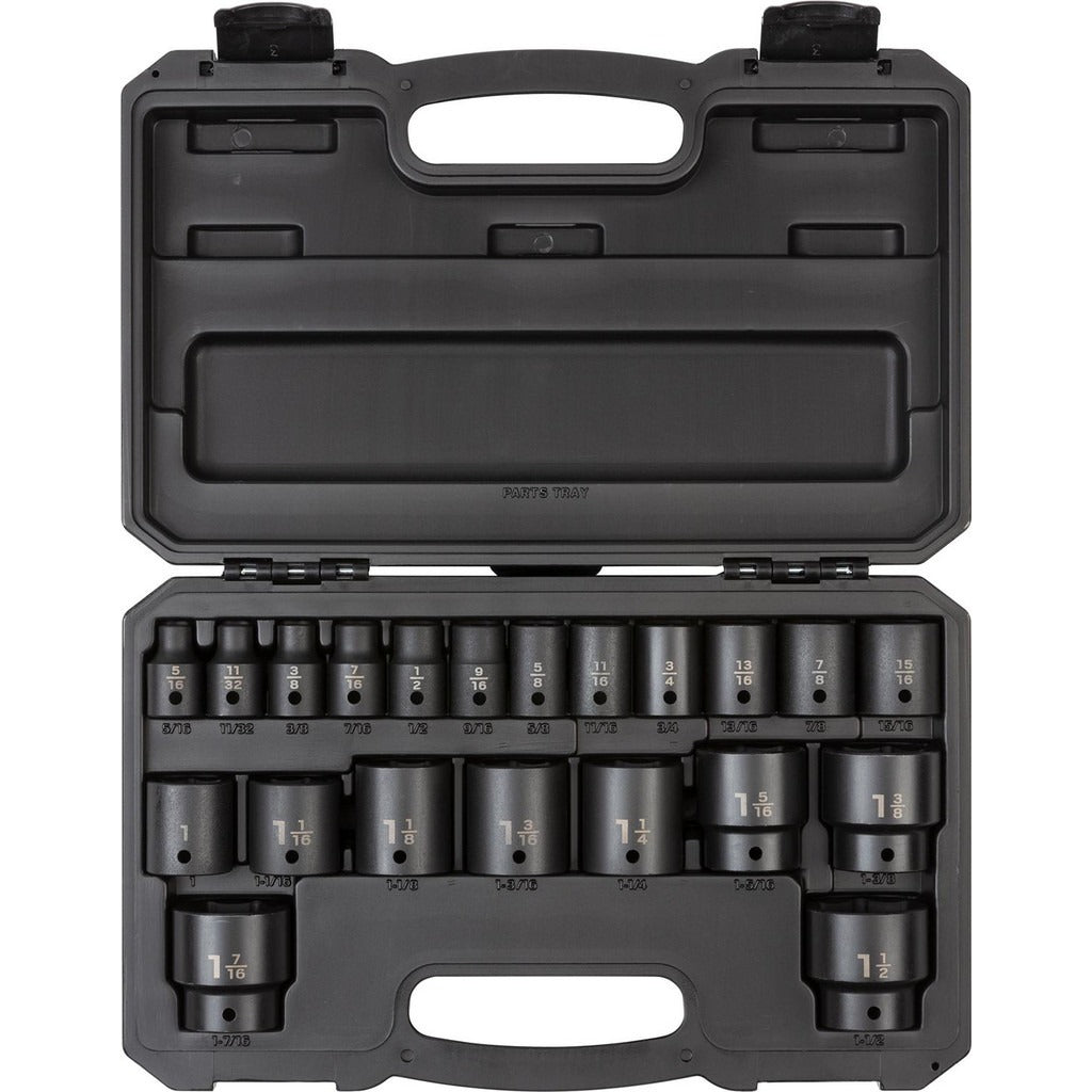 TEKTON Tekton SID92302 1/2 in Drive Impact Socket Set 21-pc