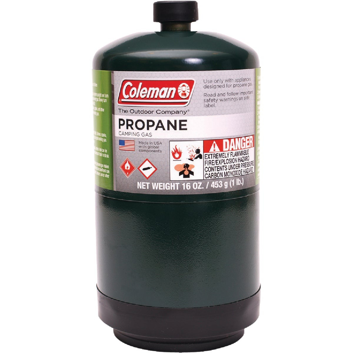 COLEMAN CABLE Coleman 332418 1 Lb Propane Cylinder Camping Fuel
