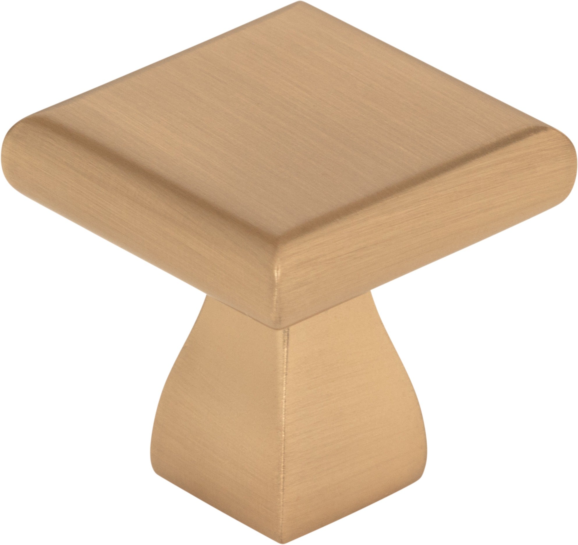 ELEMENTS Elements 449SBZ Satin Bronze Square Cabinet Knob