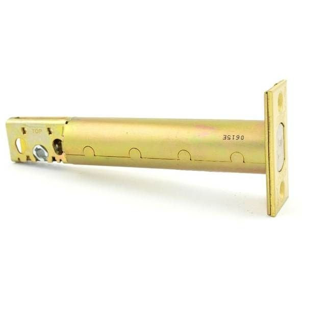 SCHLAGE Schlage Commercial 12633605 Square Corner Deadbolt Bright Brass